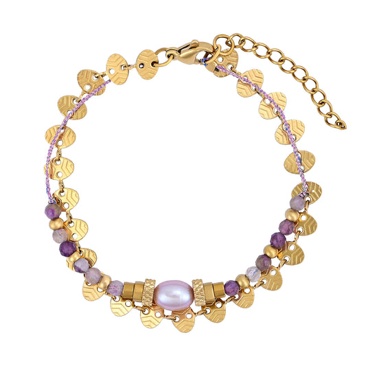 Amethyst Aura Armband – Deine Energie im Fluss