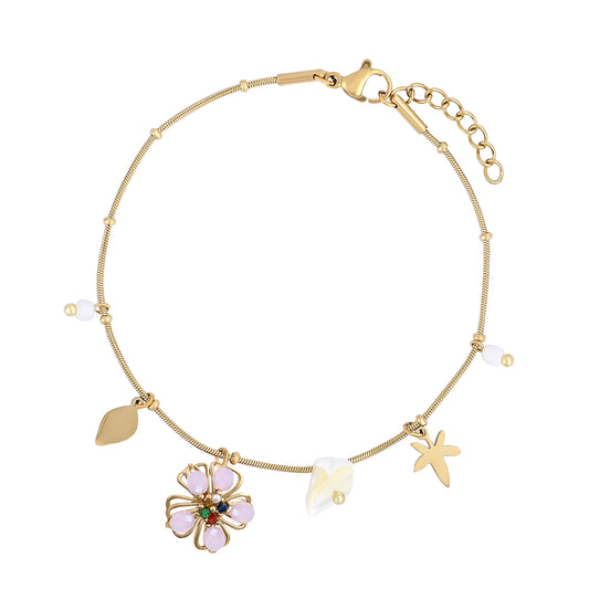 Fleur de Soul Armband – Zarte Stärke & florale Seele