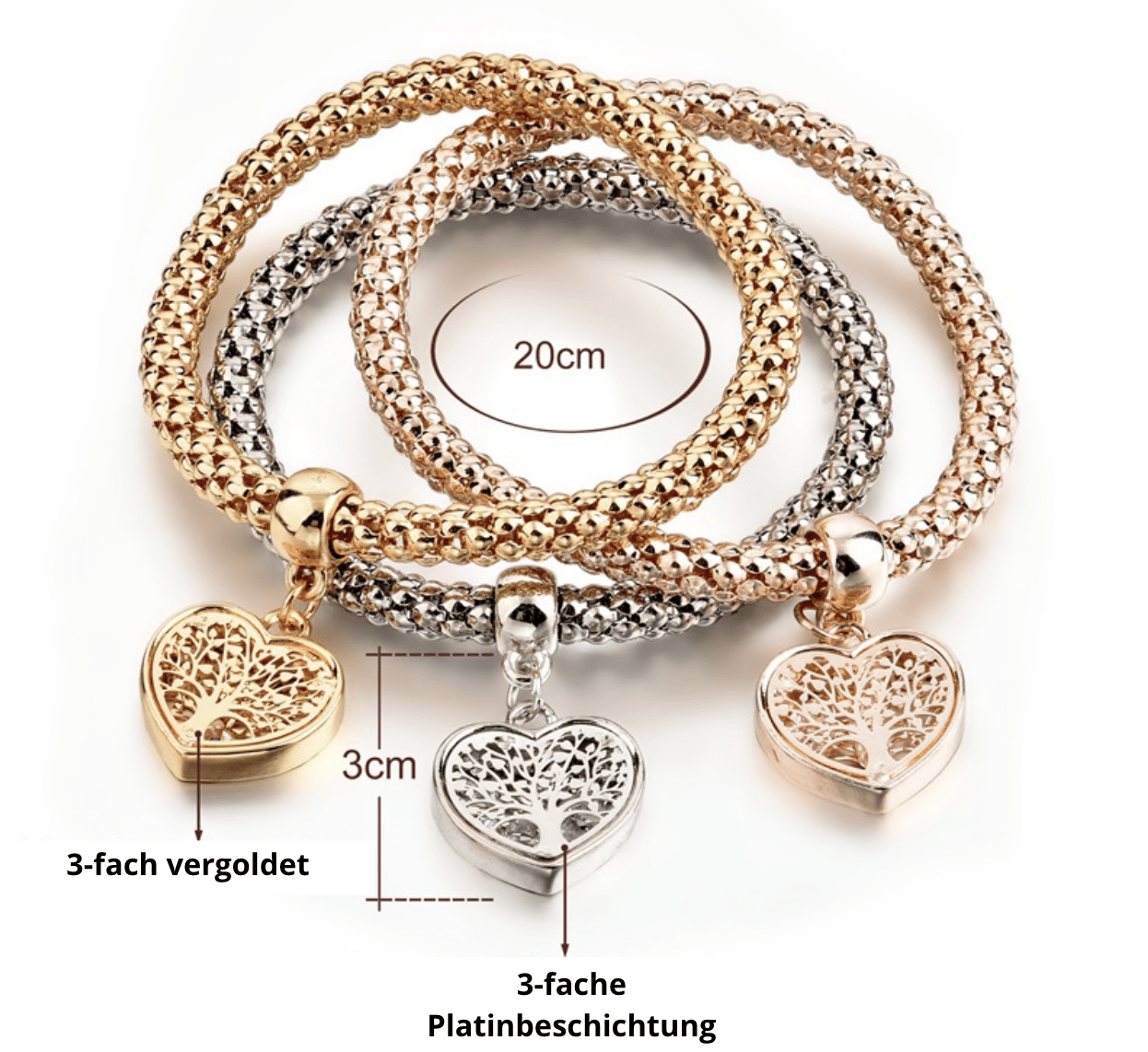 Tree of Life Bracelet Set | Buy 1 Get 2 Free | Friendship Day Special