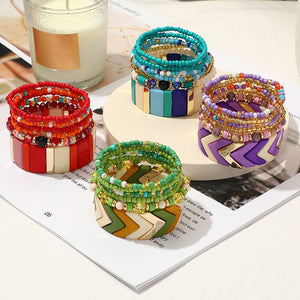Boho Armband-Set | Shiny | Mehrere Armbänder