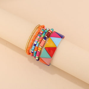 Boho Armband-Set | Farbenfroh | Mehrere Armbänder