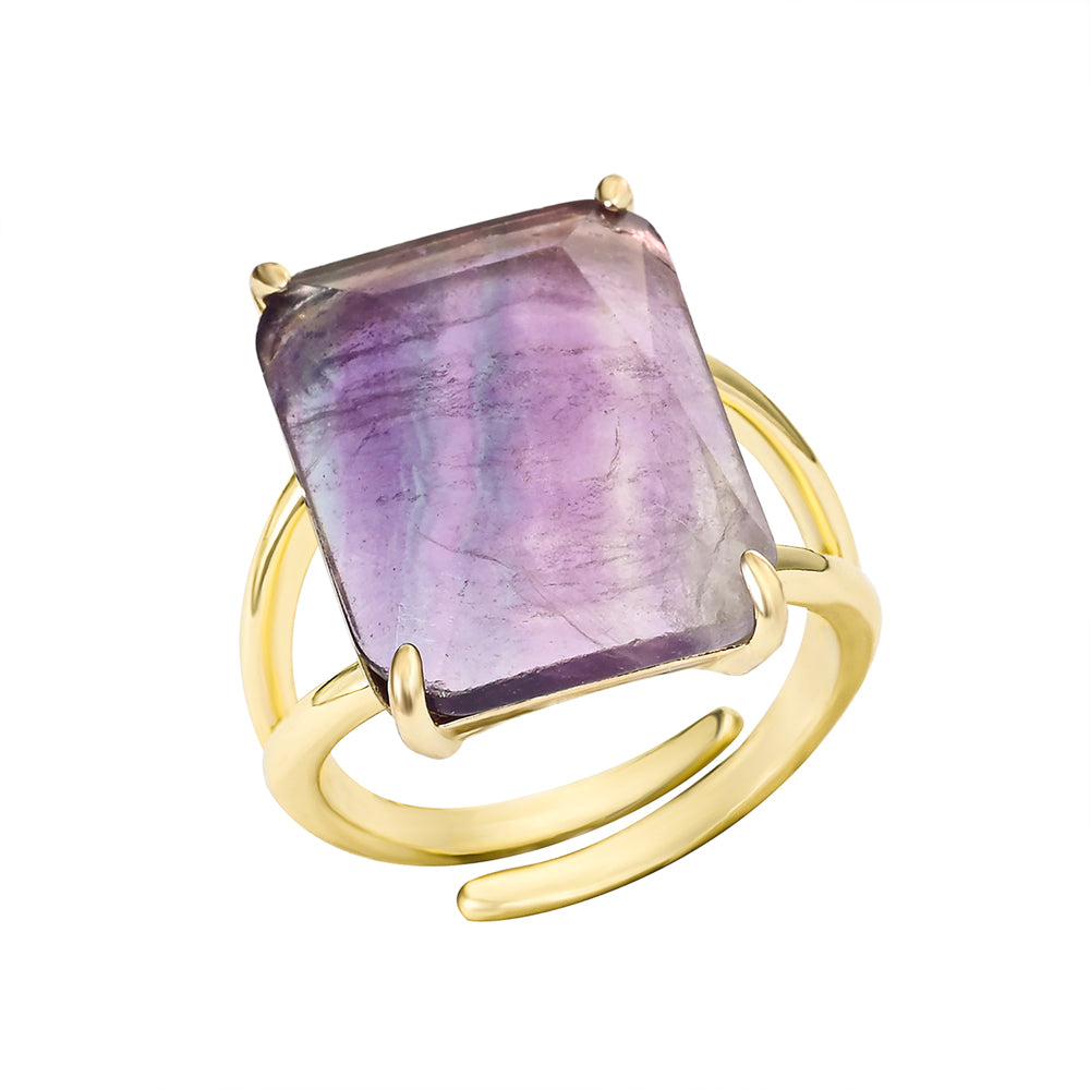 Crown Jewel Ring Fluorit