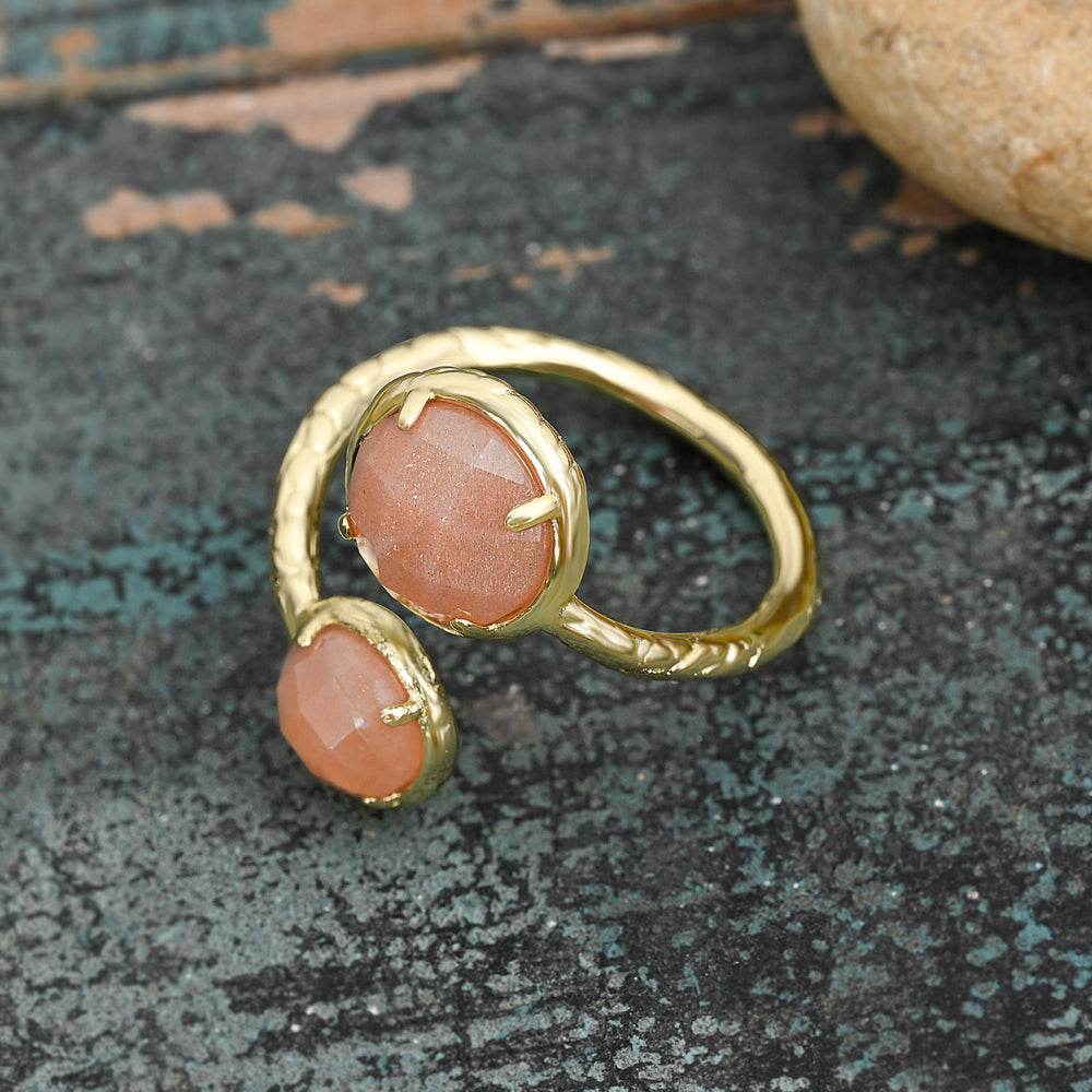Twin Soul Ring Sonnenstein – Detailansicht