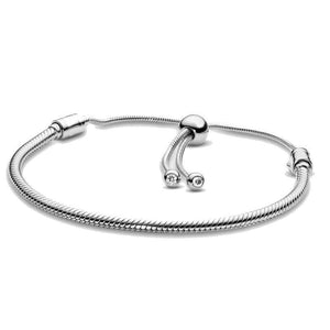 Khalee Samo Basis snake bracelet with slide clasp