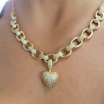 Khalee Samo "PARIS" Schmuck Set | Zirkonia Kette + Armband | in zwei Farben