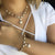 Khalee Samo "PARIS" Schmuck Set | Zirkonia Kette + Armband | in zwei Farben
