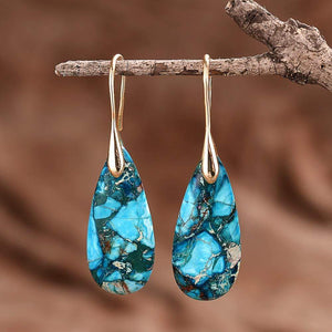 Khalee Samo gold Women's Earrings Teardrop Hook Earrings Lady Classic Drop Earring Love Gifts Jewelry Dropshipping