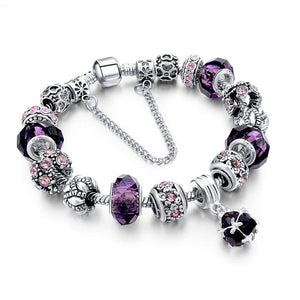 khaleesamo Purple Mystic Charm Armband-Set