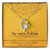 ShineOn Fulfillment <p>14k Weißgold-Finish</p> / Standard Box Für meine Enkelin Halskette | Stärker als ein Beben